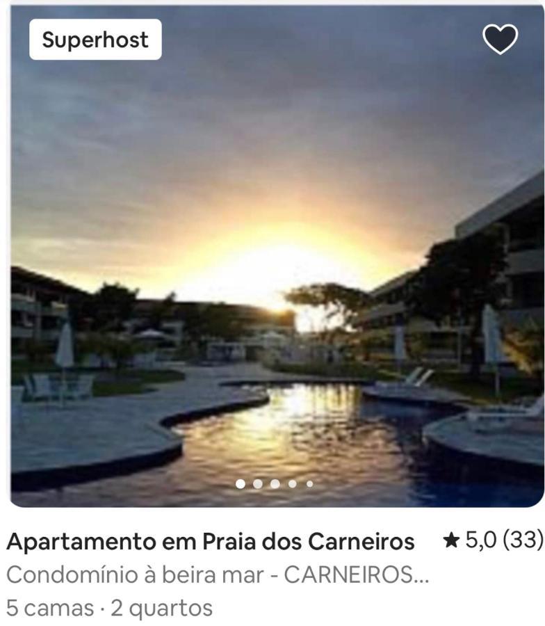 Flat Praia Dos Carneiros - Condominio Na Beira-Mar - Тамандаре Екстер'єр фото